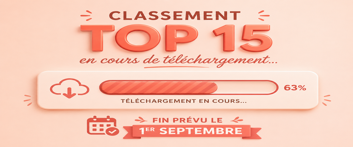 classement du top 15 EN COURS DE CHARGEMENT 